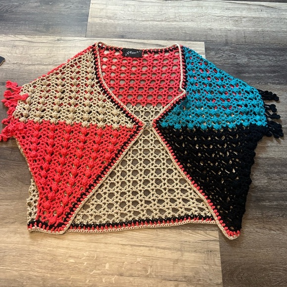 FIORI crochet knit top - Picture 1 of 4